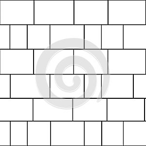 Cinder block seamless texture map for 3d graphics, bump