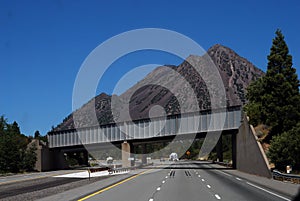 Cinder cone freeway