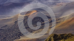 Cinder Cone in Haleakala Crater In Haleakala National Park Maui Hawaii USA