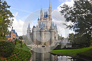 Cinderella Castle at Magic Kingdom park, Walt Disney World Resort Orlando, Florida, USA