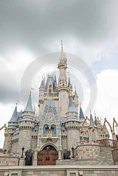 Cinderella Castle - Magic Kingdom - Walt Disney World - Orlando Florida July 2019