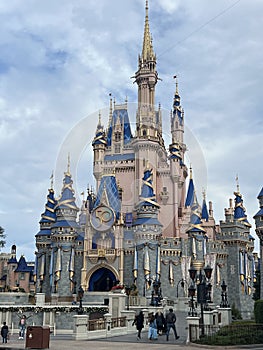 Cinderella Castle at Magic Kingdom at Walt Disney World in Orlando, Florida