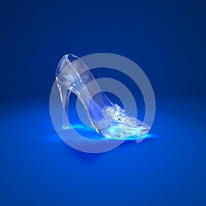 Cinderella crystal slipper
