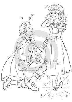 Cinderella and prince