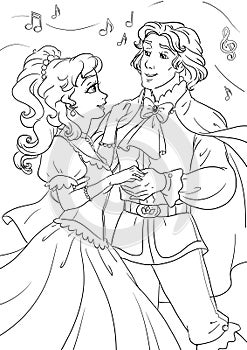 Cinderella and prince