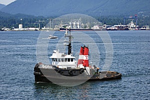 Cindy Mozel tug boat in the harbour