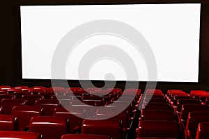 Cinema Auditorium Interior 3D render