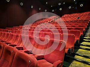 Interior of cinema