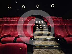 Interior of cinema