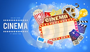 Cinema and Movie Banner