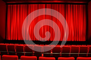 Cinema - red indoor