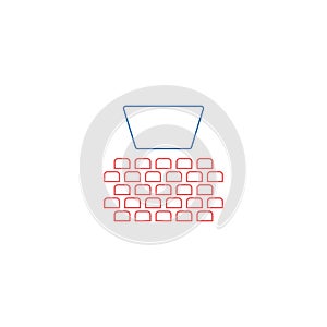 Cinema vector icon logo design