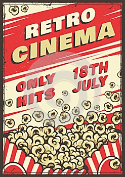 Cinema vintage poster