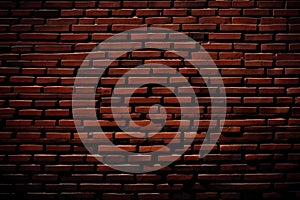 Cinematic close-up shot of an old brick wall, showcasing a detailed texture and weathered appearance. Abstract background photo