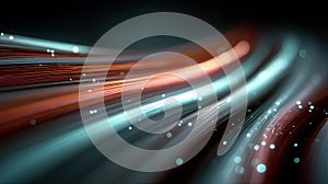 Cinematic glossy streaks with motion blur.