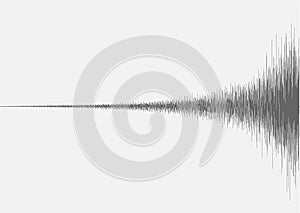 Cinematic piano riser to sudden stop sweep transition