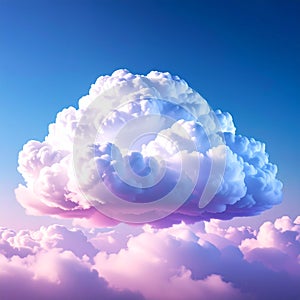 Cinematic View Of Dramatic Cloud Scene