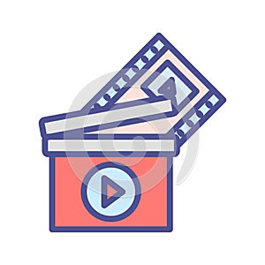 Cinematography Isolated Vector icon which can easily modify or edit