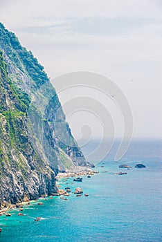 Cingshuei(Qingshui) Cliff in Taiwan, Asia.
