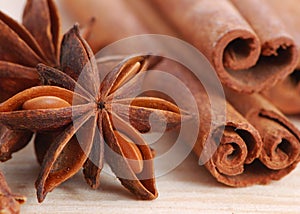 Cinnamon and anise