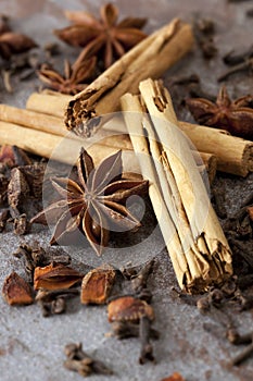 Cinnamon, Anise and Cloves