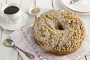 Cinnamon coffee cake