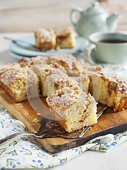 Cinnamon coffee cake