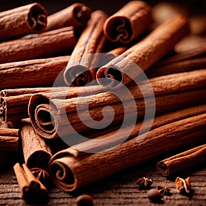 cinnamon, dried herbs seasoning for cooking ingredient