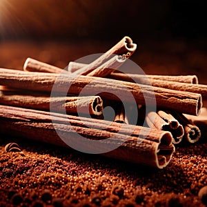 cinnamon, dried herbs seasoning for cooking ingredient