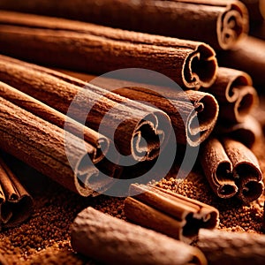 cinnamon, dried herbs seasoning for cooking ingredient