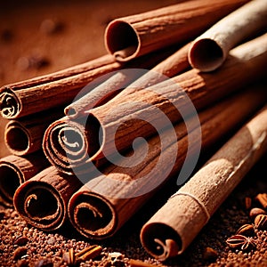 cinnamon, dried herbs seasoning for cooking ingredient