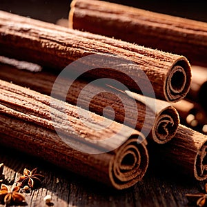 cinnamon, dried herbs seasoning for cooking ingredient