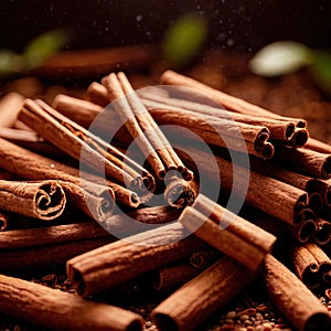 cinnamon, dried herbs seasoning for cooking ingredient