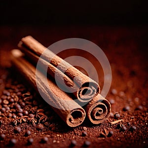 cinnamon, dried herbs seasoning for cooking ingredient