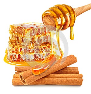 Cinnamon and honeycomb
