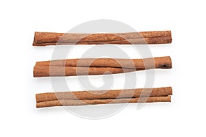 Cinnamon isolated on white background
