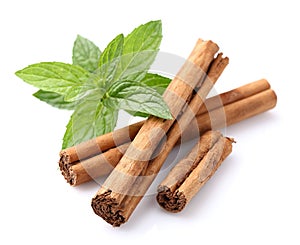 Cinnamon with mint