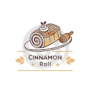 Cinnamon roll logo