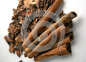 Cinnamon and spices