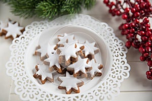 Cinnamon Star Cookies