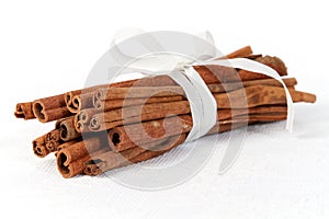 Cinnamon sticks photo