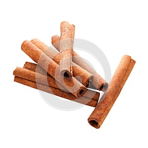 Cinnamon Sticks with Clipping Path