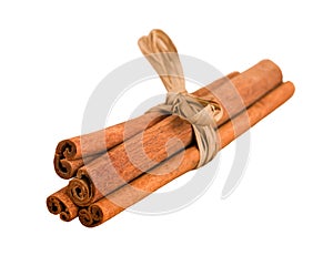 Cinnamon sticks photo