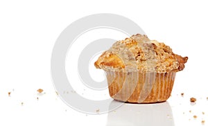 A Cinnamon streusel muffin