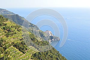 Cinque Terra village in northwestern Italy