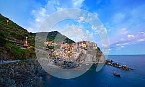 Cinque Terre beach in Italy