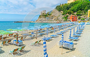 Cinque Terre on the coast of Italy