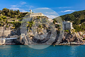 Cinque Terre coast with Monterosso al Mare village, Italy