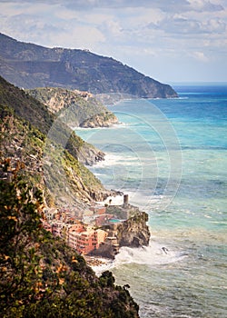 Cinque Terre coastline