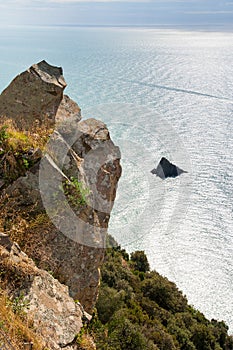 Cinque terre coastline